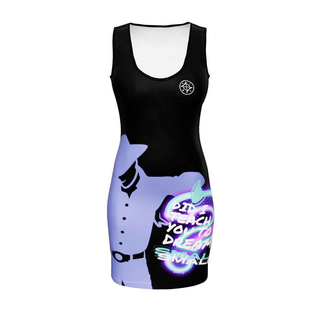 captain's quote - bodycon dress